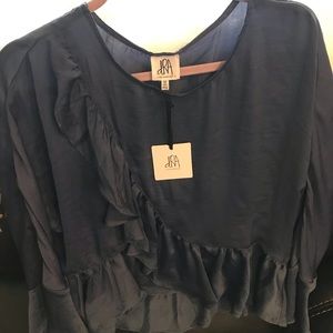 Antro dRA Los Angeles ruffle top